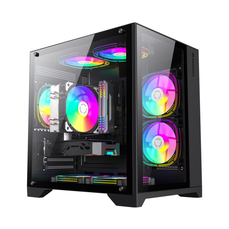 GameMax Infinity Mini Case - Black GameMax Infinity Mini Case - Black